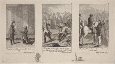 Aneddoti del re Federico II da Daniel Nikolaus Chodowiecki