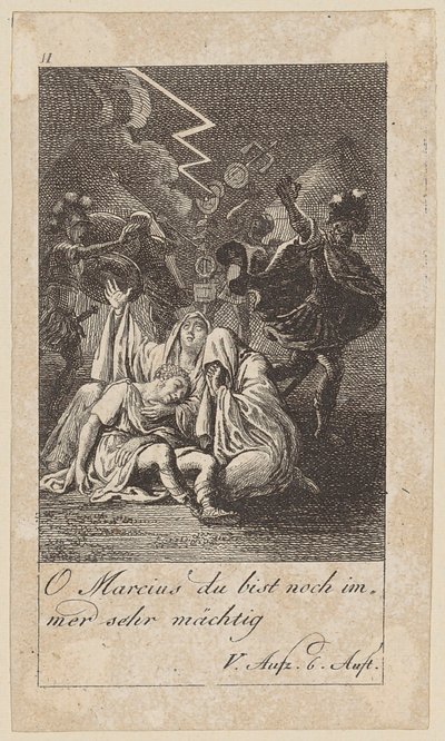 Tavola 11 per il «Coriolano» di Shakespeare da Daniel Nikolaus Chodowiecki