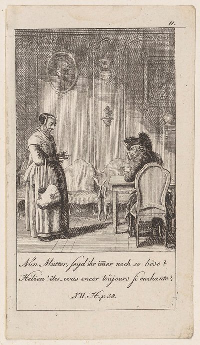 Foglio 11 per «Aneddoti e tratti caratteristici di Federico II, re di Prussia» da Daniel Nikolaus Chodowiecki