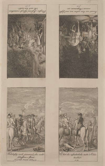 Caratteristiche del Re Federico II (Parte III) da Daniel Nikolaus Chodowiecki
