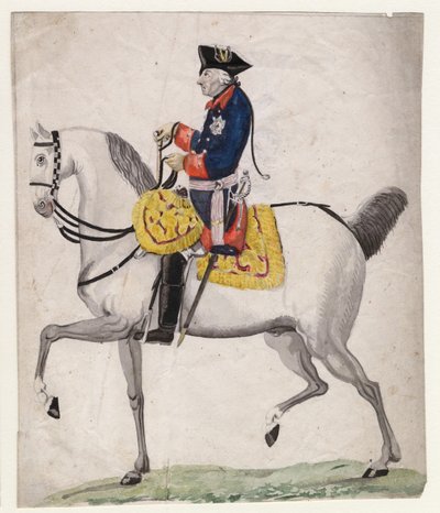 Federico II di Prussia detto Federico il Grande - Chodowiecki, Daniel Nikolaus da Daniel Nikolaus Chodowiecki