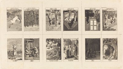 Illustrazioni per Favole e Racconti di Gellert, Gleim, Hagedorn, Lichtwer e Pfeffel da Daniel Nikolaus Chodowiecki