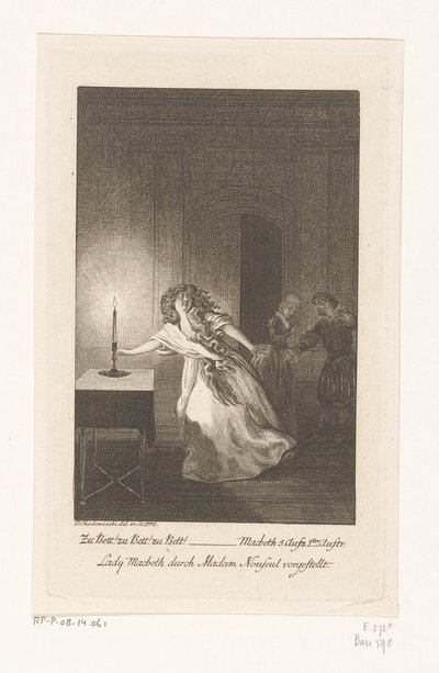 Lady Macbeth da Daniel Nikolaus Chodowiecki