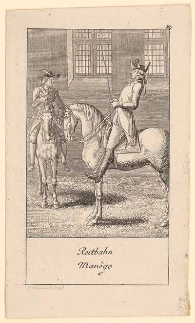 Maneggio da Daniel Nikolaus Chodowiecki