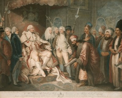 Re Giorgio III riceve l