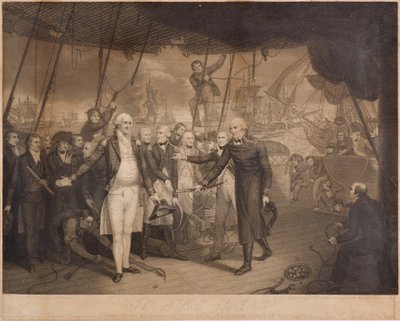 La vittoria di Lord Viscount Duncan e la resa dell