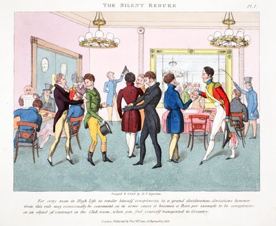 Il rimprovero silenzioso, illustrazione da 