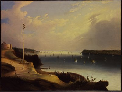 Porto di New York, c.1835 da Daniel Wadsworth