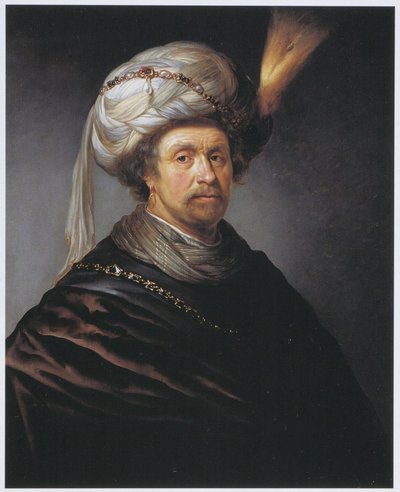 Daniel de Koninck - uomo con turbante da Daniël de Koninck