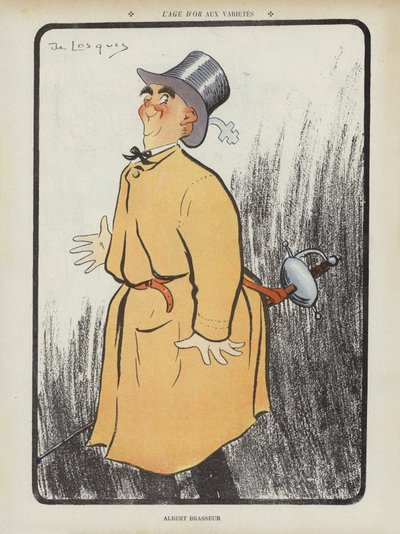 Albert Brasseur, comico e cantante d