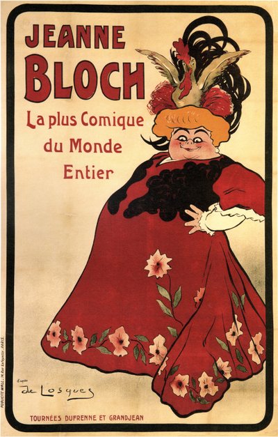 Jeanne Bloch, 1908 da Daniel de Losques
