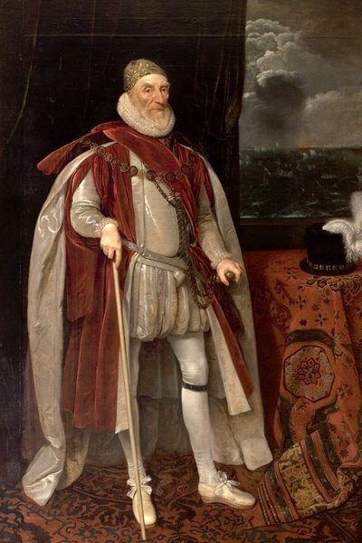 Lord Howard di Effingham, XVII secolo da Daniel Mytens
