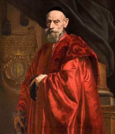Ritratto di Antonio Canal da Daniel van den Dyck