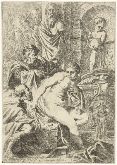 Susanna e i vecchioni da Daniel van den Dyck