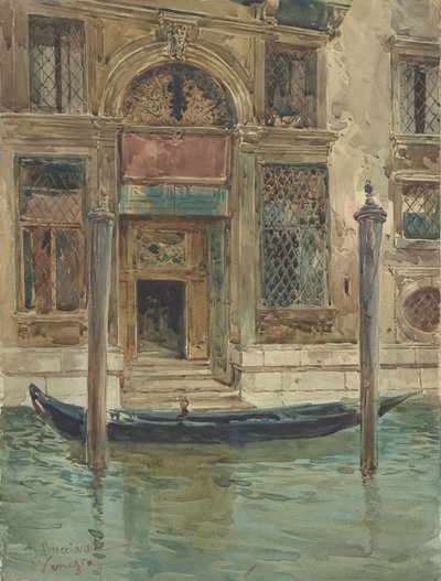 Portale di un palazzo veneziano da Daniele Bucciarelli