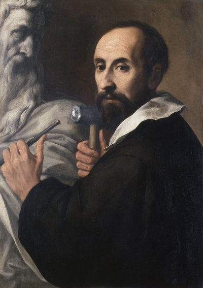 Ritratto di uno scultore, c.1625 da Daniele Crespi