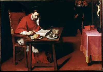 Rappresentazione di Carlo Borromeo, giovane da Daniele Crespi