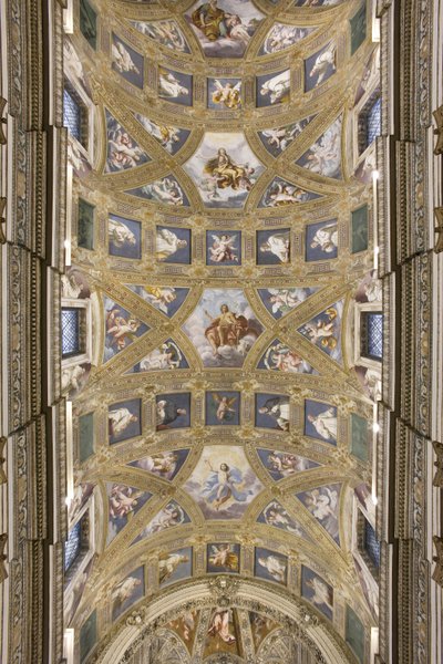 Volta della navata centrale, Chiesa di S. Maria Assunta da Daniele Crespi