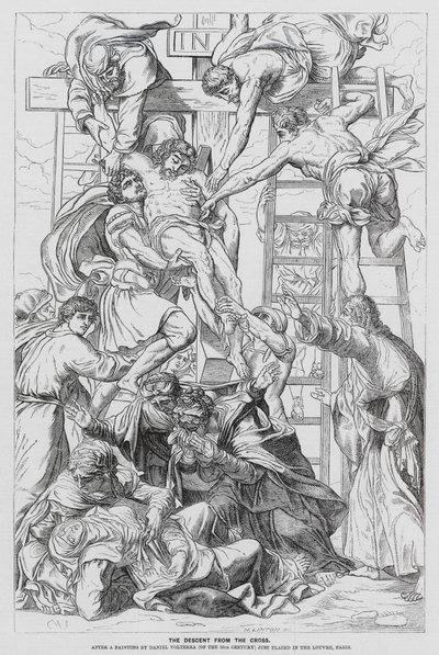Deposizione dalla croce da Daniele da Volterra (1509 66) (after)