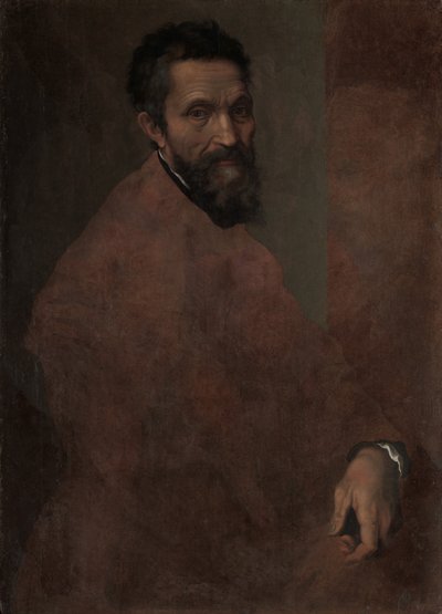 Michelangelo Buonarroti 1475-1564, probabilmente ca. 1544 da Daniele da Volterra