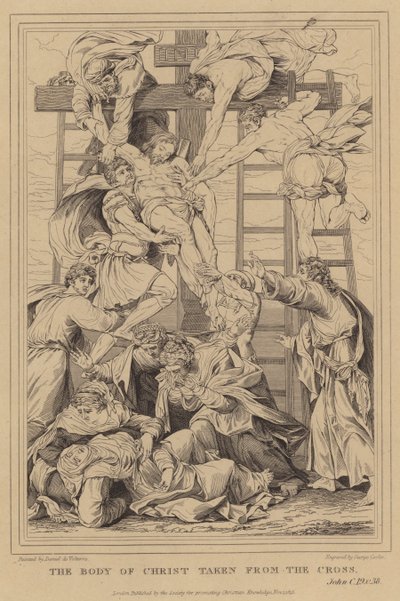 Il corpo di Cristo deposto dalla croce, Giovanni da Daniele da Volterra 1509 66 after Daniele da Volterra 1509 66 after