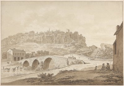 Veduta di Civita Castellana da Daniël Dupré
