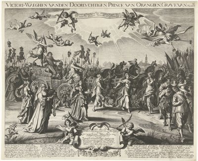 Ingresso trionfale allegorico di Federico Enrico, 1629 da Daniël van den Bremden