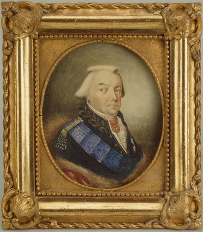Ritratto del principe Nikolai Borisovich Yusupov da Danila Grigoryevich Zhernovoi
