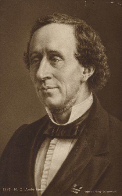 Hans Christian Andersen (1805-1875), autore e poeta danese da Danish School