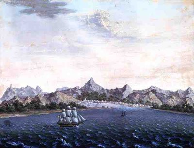 Isola di Francia, c.1810 da Danish School