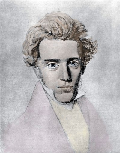 Soren Aabye Kierkegaard, c.1840 da Danish School