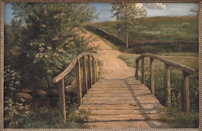 Ponte su un ruscello ad Assens, Fionia da Dankvart Dreyer