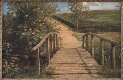 Ponte su un ruscello ad Assens, Funen da Dankvart Dreyer