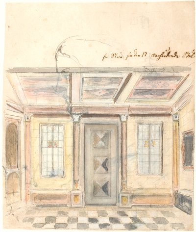 Una stanza in stile del XVII secolo da Dankvart Dreyer
