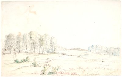 Paesaggio vicino ad Aminderød da Dankvart Dreyer