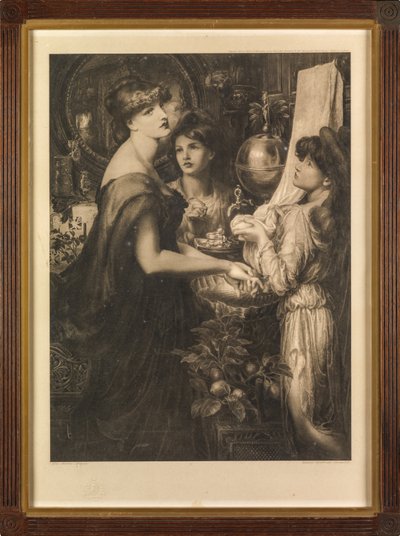 La Bella Mano da Dante Gabriel (after) Rossetti