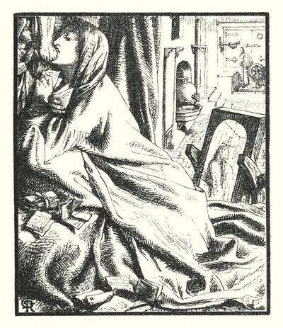 Mariana nel Sud da Dante Gabriel (after) Rossetti