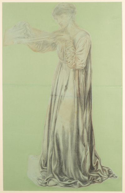 Studio per il sogno di Dante da Dante Gabriel Charles Rossetti