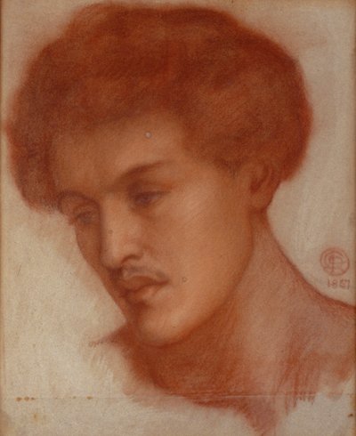 Augustus Howell, 1867 da Dante Gabriel Charles Rossetti