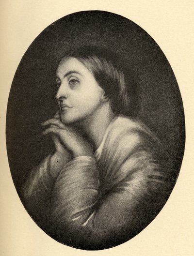 Christina Georgina Rossetti (1830-94) illustrazione da 