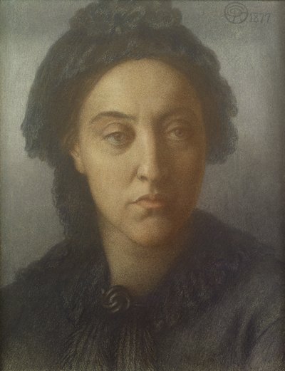 Christina Rossetti da Dante Gabriel Charles Rossetti