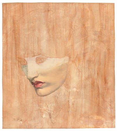 Testa di Proserpina, 1872 da Dante Gabriel Charles Rossetti