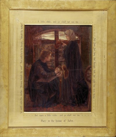 Maria nella casa di San Giovanni da Dante Gabriel Charles Rossetti
