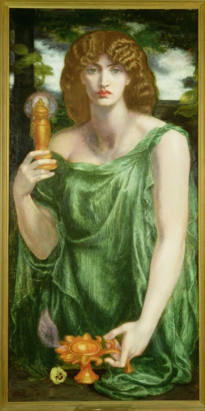 Mnesmosyne da Dante Gabriel Charles Rossetti