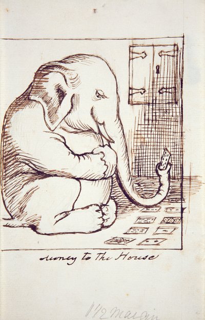 Denaro alla casa da Dante Gabriel Charles Rossetti