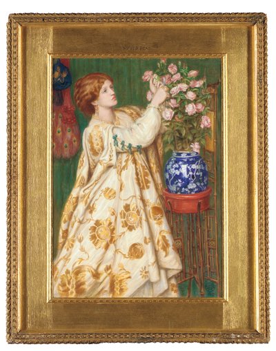 Monna Rosa, 1867 da Dante Gabriel Charles Rossetti