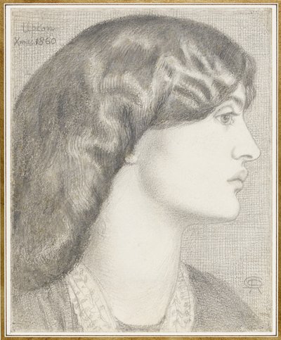 Signora William Morris, 1860 da Dante Gabriel Charles Rossetti