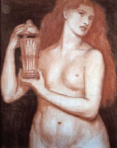 Pandora da Dante Gabriel Charles Rossetti