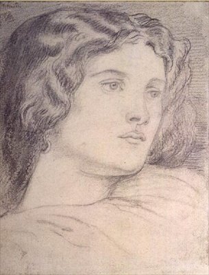 Ritratto di Fanny Cornforth, c.1862-5 da Dante Gabriel Charles Rossetti