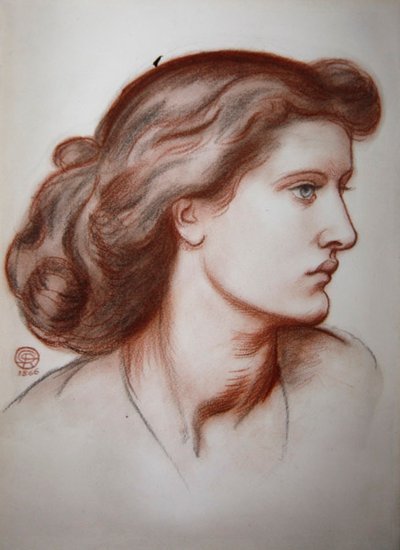 Ritratto di Alexa Wilding da Dante Gabriel Charles Rossetti